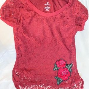 Girls Rose Blouse